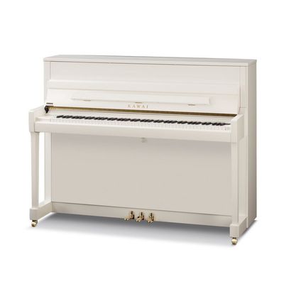 KAWAI K Series Upright Piano (White Polish) K-200 WH/P